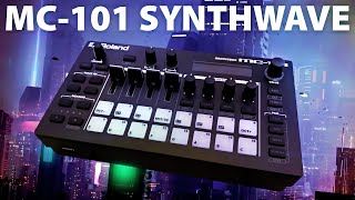 Making Synthwave on the Roland MC-101