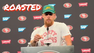 49ers TE George Kittle Makes Fun of Grant Cohn