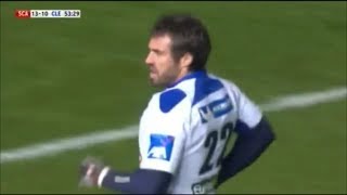 Brock James terrific tactical kicking leads to two Clermont tries