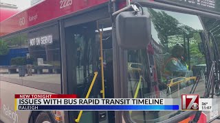 Issues with bus rapid transit in Raleigh