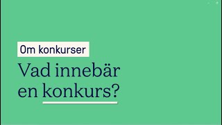 Vad innebär en konkurs och hur undviker man en?