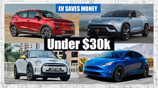Under $30k... 2022 Amazing ELECTRIC CARS