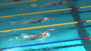 竹迫麻澄 女子100m背泳ぎ 予選 予選 第89回日本学生選手権水泳競技大会