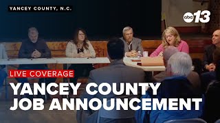 Yancey County job announcement