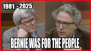 Bernie Sanders with the MESSAGE in 1981!!