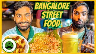 Drooling Night Street Food in Bangalore Food Tour | Veggie Paaji Bengaluru