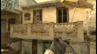 COD4 Backlot Pro Nade Tutorial