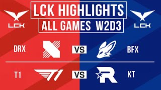 LCK Highlights ALL GAMES Week 2 Day 3 | LCK Cup 2025