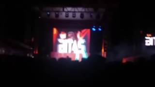 Dan Domino \u0026 Fader X - Fighter (Rockdroid remix) played by Bitas @ Big Bang Colours 2017, Bolivia