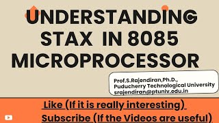 Understanding the STAX Instruction