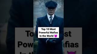 😈Top 10 Most Powerful Mafias In the World 🔥#top10 #top10ner #mafia #shorts