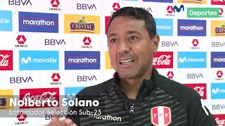 Nolberto Solano: ¿cuál es el análisis del entrenador sub 23 de Perú tras Lima 2019?