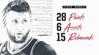 Jusuf Nurkic Highlights (28 points) | Portland Trail Blazers | Dec. 26, 2022