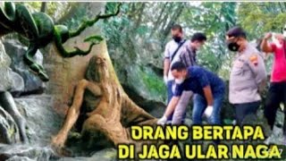 Gempar !! Menggemparkan Warga Orang Bertapa Sekian Bulan Masih hidup Dan nyata