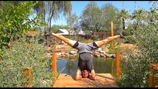 Incredible Headstand Meditation for the Martial Arts!  Inversion Training and Zen Breathing!