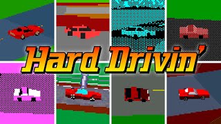 Hard Drivin' | Versions Comparison (Stunt Track Evolution)