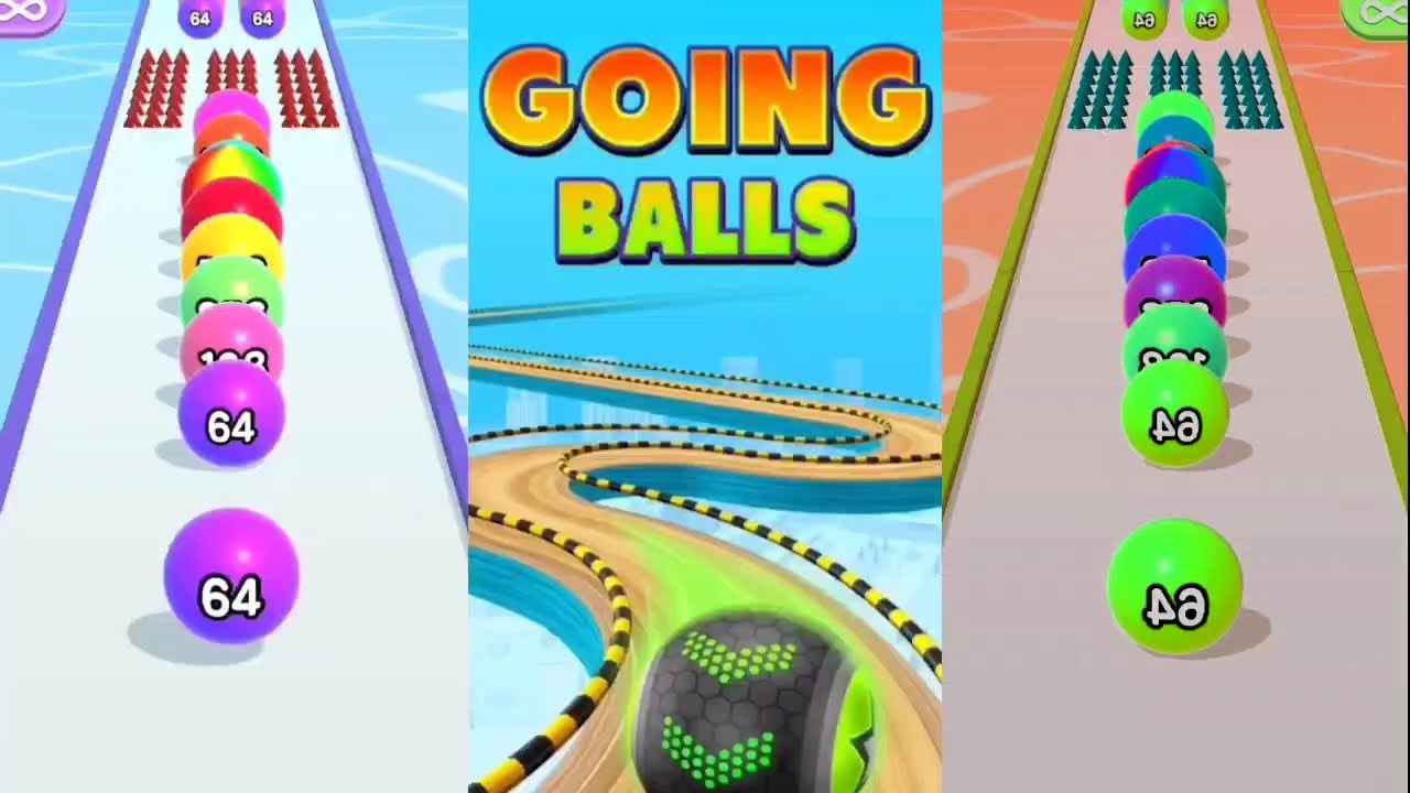 рџ ґ Going Balls Speedrun Vs Ball Runner Games Youtube