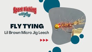 FLY TYING: LIL BROWN MICRO JIG NYMPH