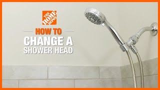 How to Change a Shower Head 🚿 | The Home Depot