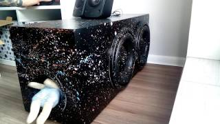 Logitech z906 custom subwoofer 2x10\