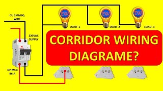 corridor wiring diagram godown wiring corridor connection