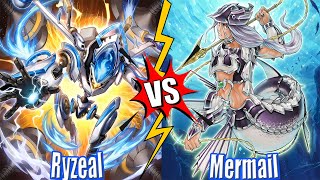 Ryzeal vs Mermail Atlantean \u0026 Mermail Atlantean vs Maliss - Newdeck DB Yu-Gi-Oh! 2024