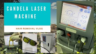 Candela laser removal