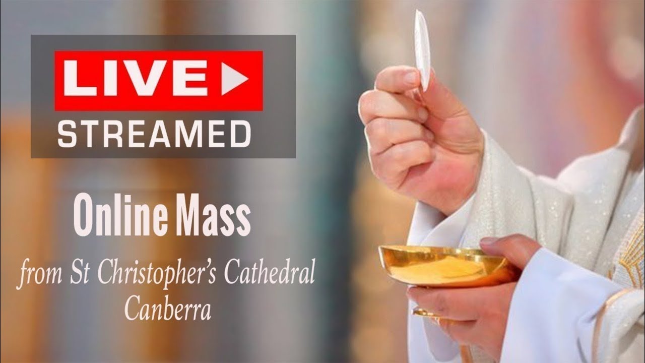 Live Stream Mass Online From St Christopher S Cathedral Youtube