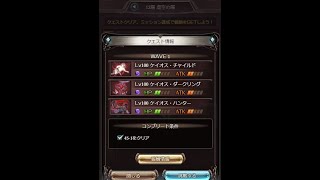 【グラブル】バブ塔 45-1 攻略 光マグナ 終末アスポン4凸 SRスター【バブイールの塔/12層】【GBF】