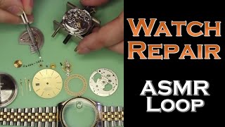ASMR Loop: Watch Repair - Unintentional ASMR - 1 Hour