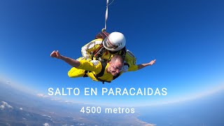 Salto en TÁNDEM PARACAIDISMO Castellón. Skytime