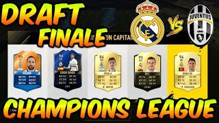 LA DRAFT FINALE CHAMPIONS LEAGUE 2017 !! REAL MADRID - JUVENTUS LA DRAFT FINALE CHAMPIONS LEAGUE 2017 !! REAL MADRID - JUVENTUS