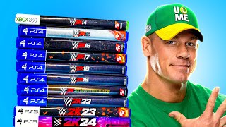 Hitting an Attitude Adjustment in Every WWE 2K Game!