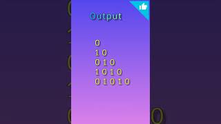 #94🖥📚C Pattern Program🖥 C Language Tutorial👨🏫📂📓#coding #shorts #cprogramming