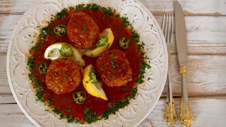 Scrumptious Meatballs in Spicy Tomato Pepper Sauce | Heghineh Cooking Show