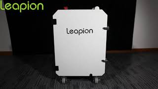 Leapion details video of air cooling Pulsed Fiber laser cleaning machine