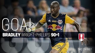 U.S. Open Cup: Sporting KC vs. New York Red Bulls: Bradley Wright-Phillips Goal - Sept. 20, 2017