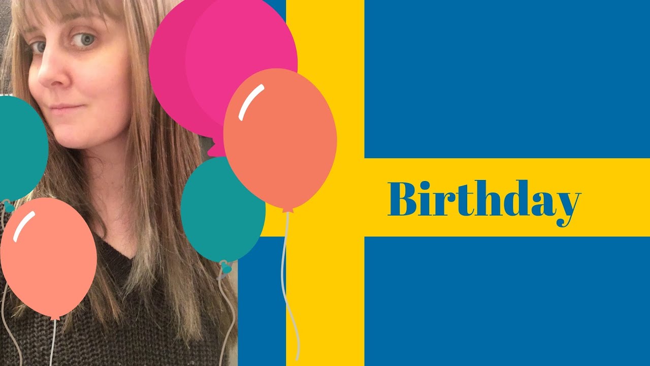 Learn Swedish: Birthday - YouTube