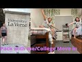 Pack with me for College and Move in Day | University of La Verne