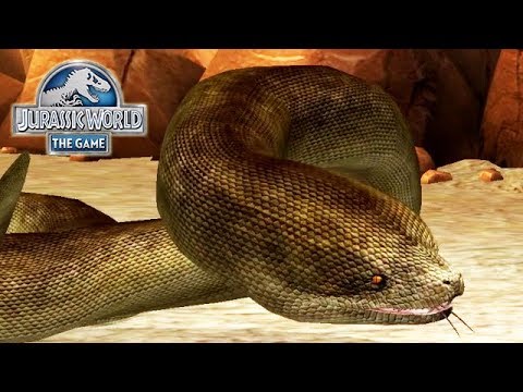 Titanoboa Feeding Attack Death Animations Jurassic World Youtube