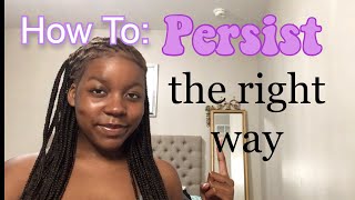 HOW TO PERSIST YOUR DESIRE INTO BEING | LAW OF ASSUMPTION | MANIFEST IT, FINESSE IT