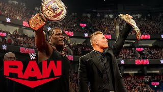 Triple H gifts new World Tag Team Titles to Awesome Truth: Raw highlights, April