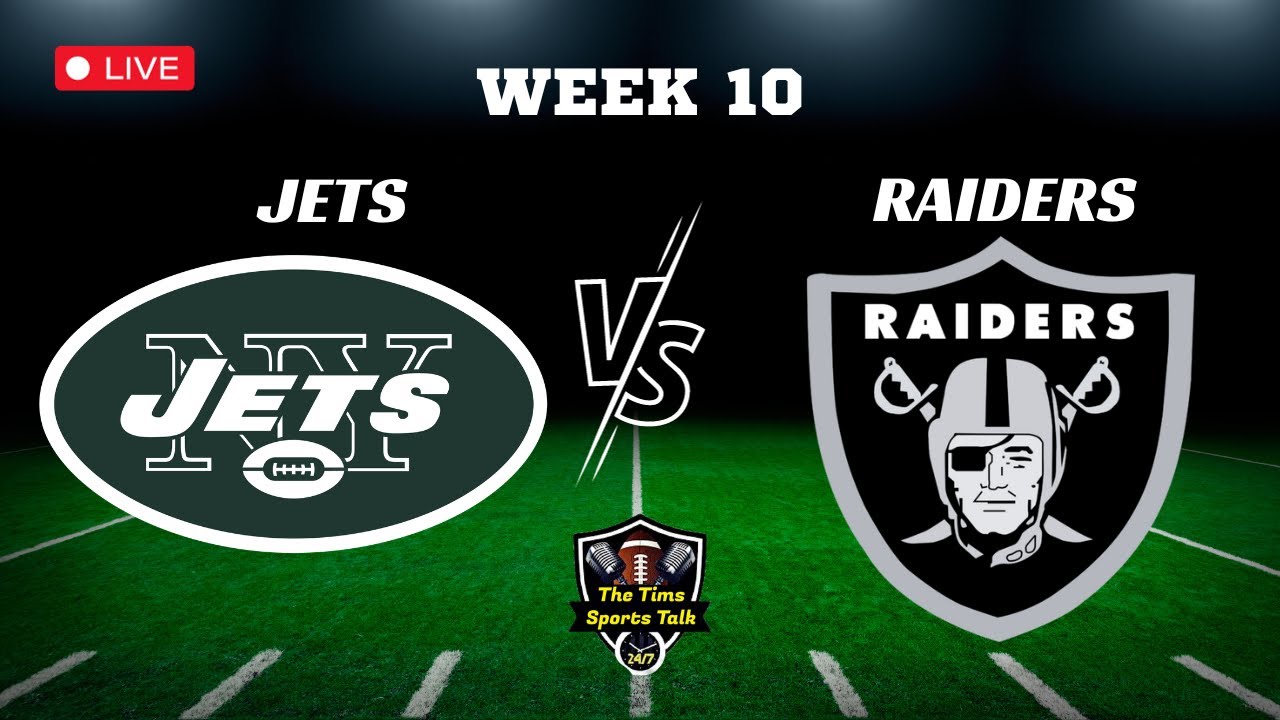 SNF! New York Jets Vs Las Vegas Raiders! LIVE PlayByPlay/Analysis ...