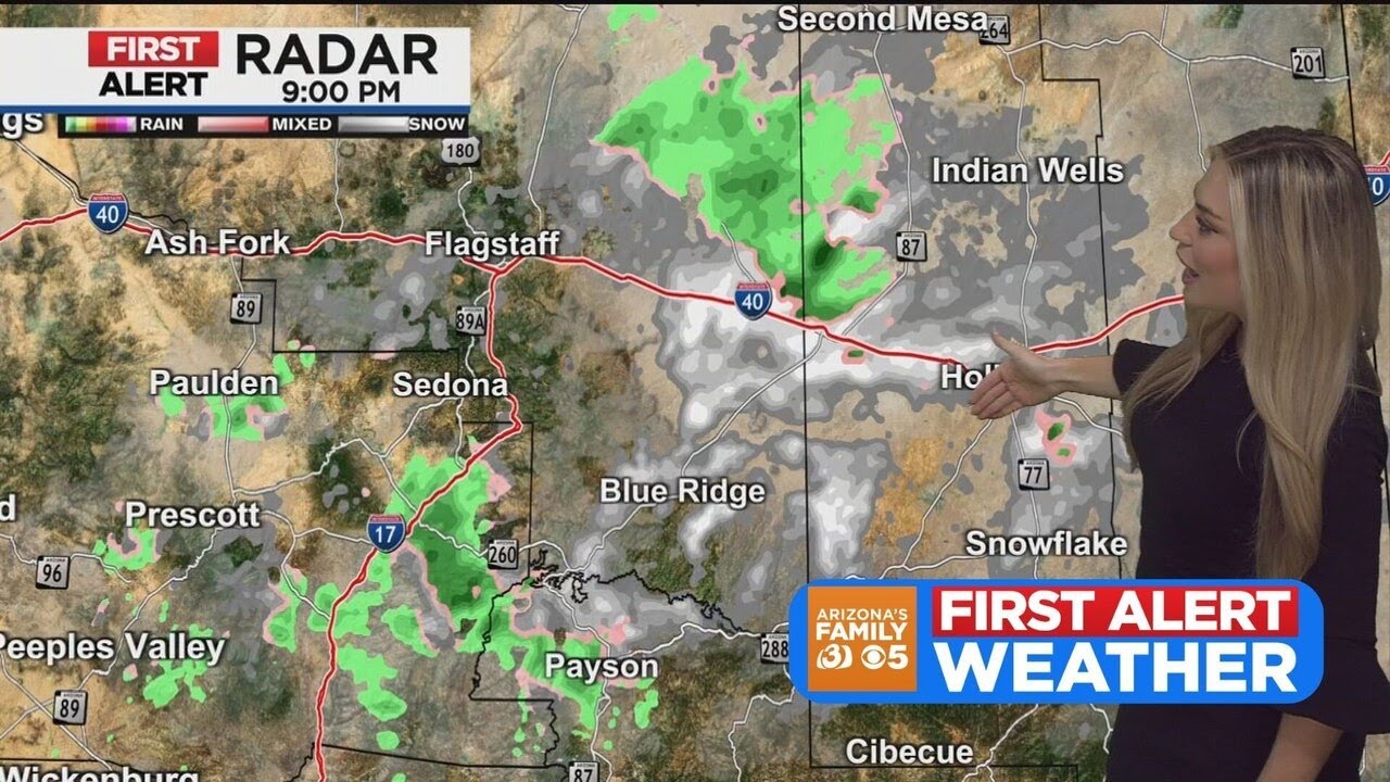 AZFAMILY First Alert Weather 9pm Update For 3/25/2023 - YouTube