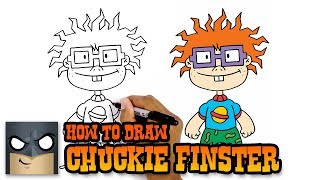 How to Draw Chuckie Finster | Rugrats (Drawing Tutorial for Beginners)