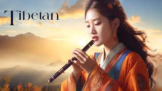 Tibetan Flute Healing Stops Overthinking, Eliminates Stress, Anxiety and Calms the Mind