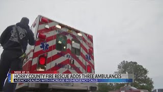 Horry County Fire Rescue adds more ambulances to combat county growth
