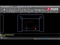 cad平面绘制初级教学之02单人沙发平面图绘制教学