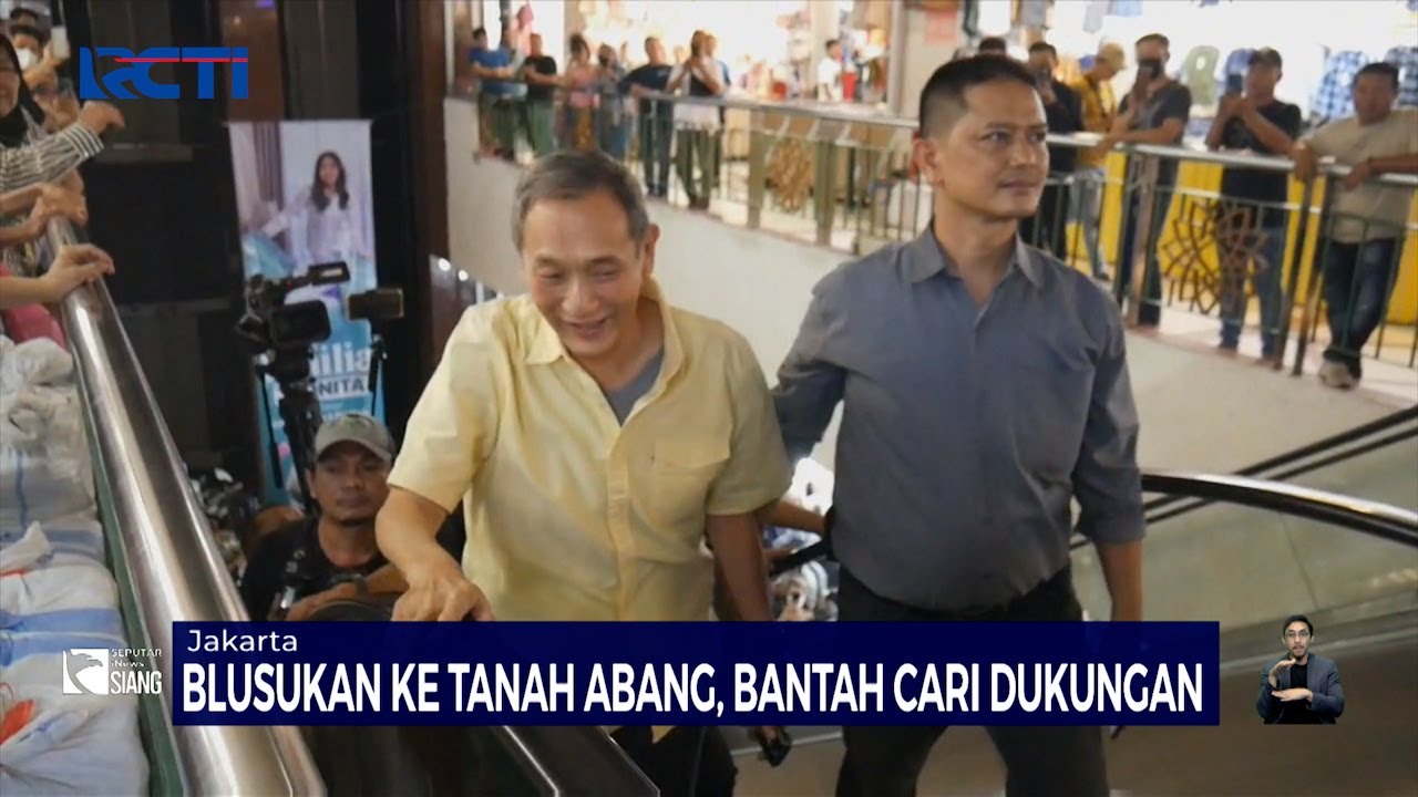 Blusukan Ke Tanah Abang, Jusuf Hamka Diberi Kaos 'Babah Alun' - SIS 02/ ...