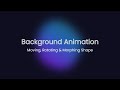 Background Animation | Moving, Rotating & Morphing Shape | HTML CSS #blob